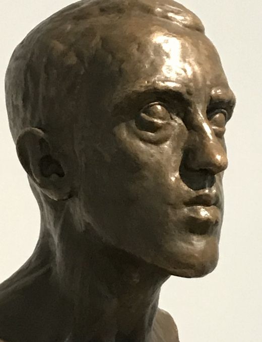 Edvard Wiiralt. Konrad Mägi . Bronze 1922