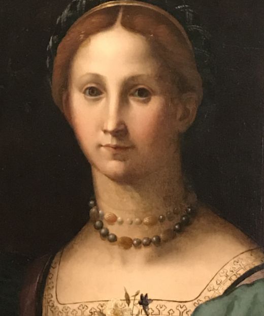 Porträt einer Dame von Bronzino.(1550/60)