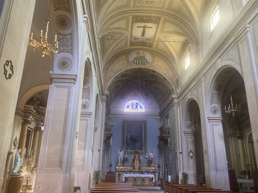 Kunst in der Kirche von Castiglione in Teverina 